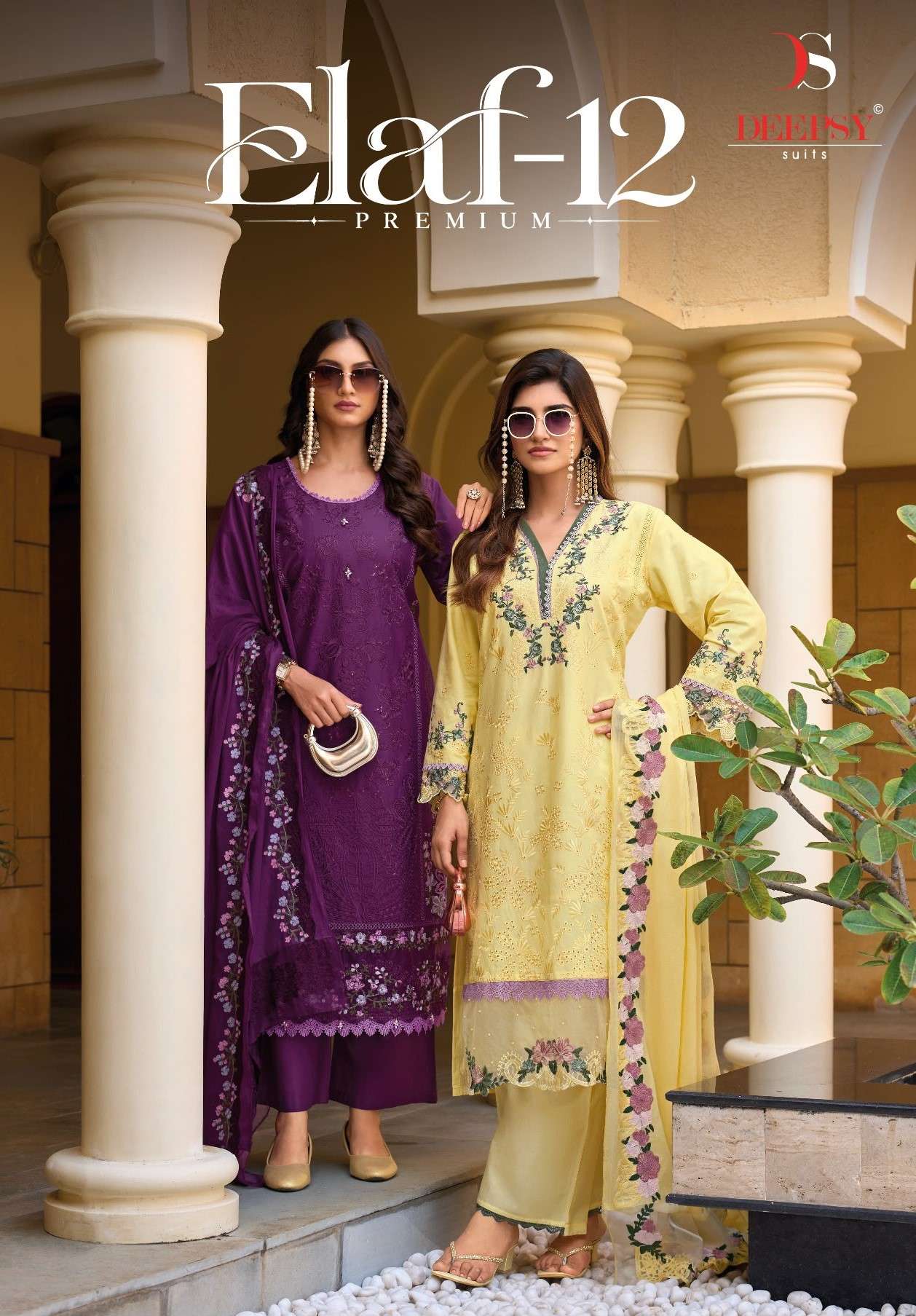 ELAF PREMIUM - 12 LUXURY LAWN MODEL PICS BY DEEPSY SUITS